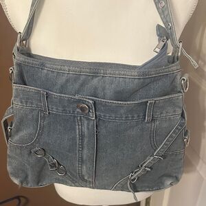 Denim Stylish Blue Women's purse NWOT